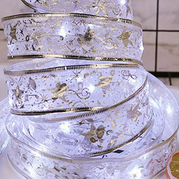 40 LED Ribbon Window Curtain Lights String Lamp House Party Decor Striking 4M